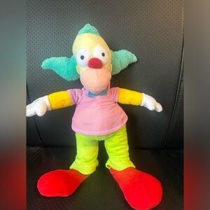 The Simpsons Krusty the Clown 15 Inch Plush